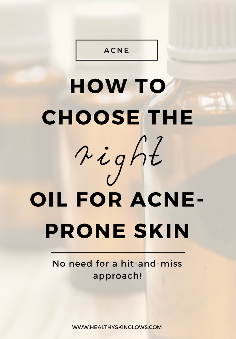 oil for acne-prone skin high linoleic