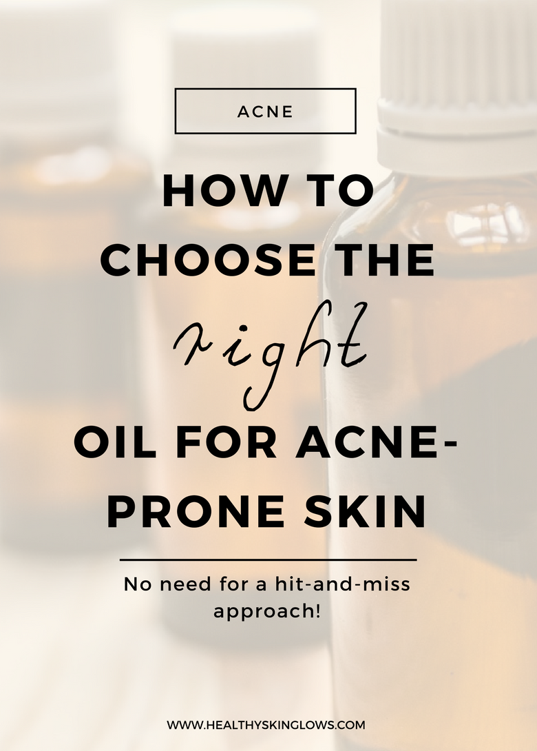 oil for acne-prone skin high linoleic