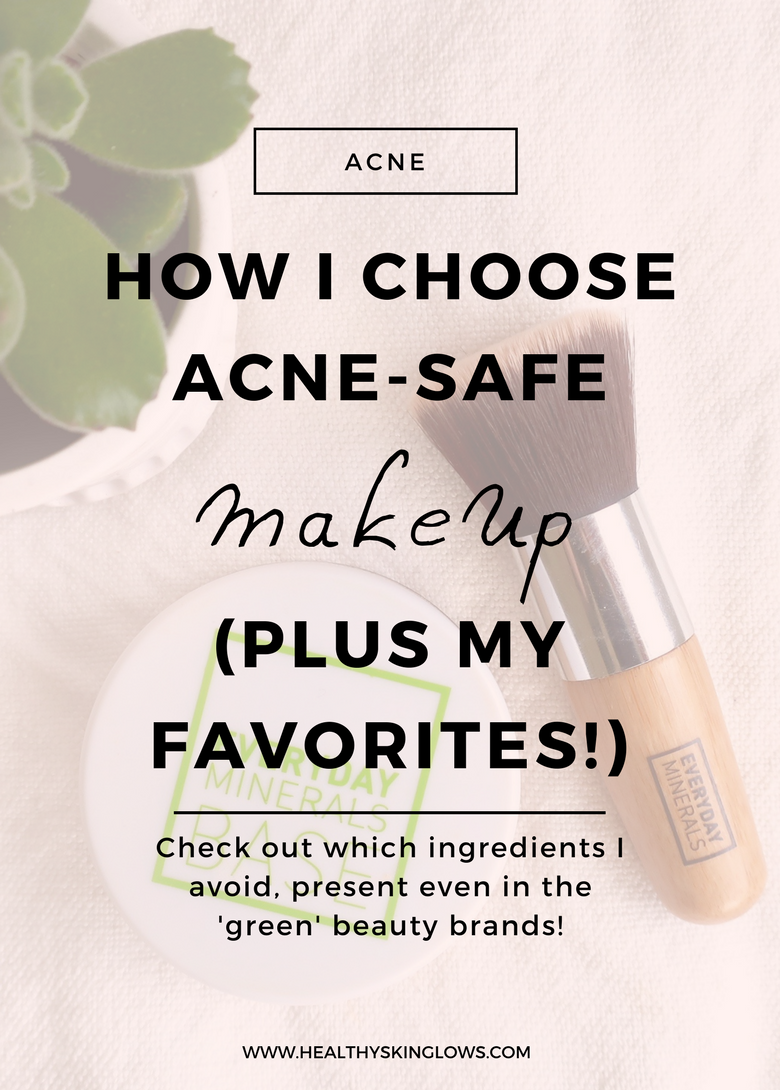 acne-safe non-comedogenic makeup