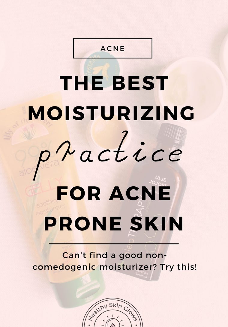 best moisturizer for acne prone skin