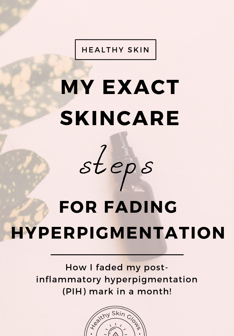 fading hyperpigmentation