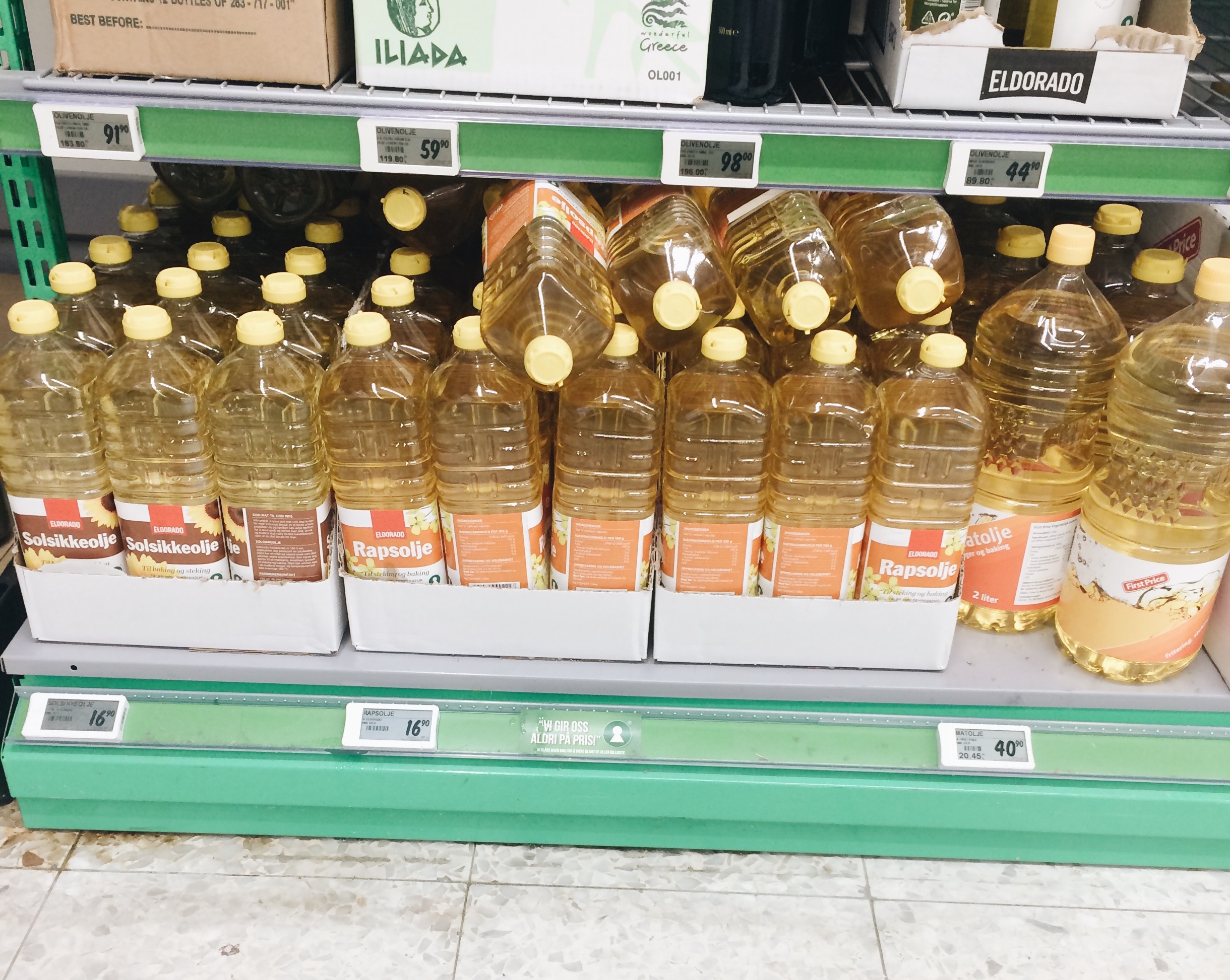 vegetable oils