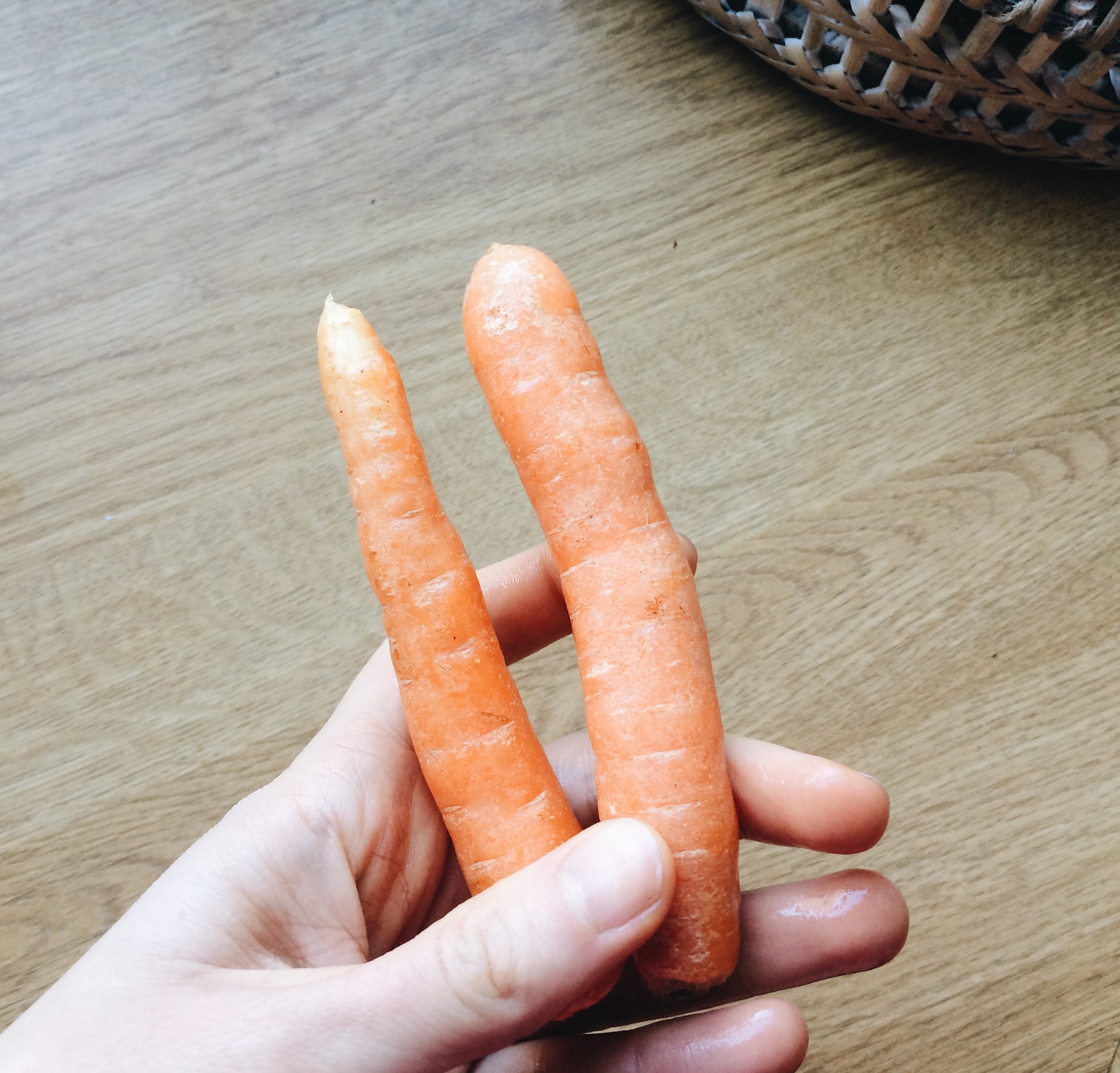 raw carrots