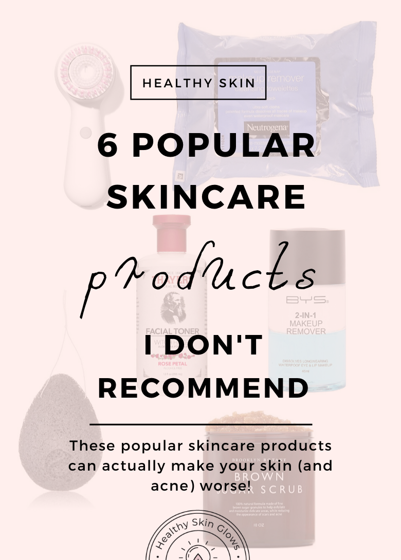 Popular skincare products that make the skin (and acne) worse!